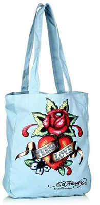 Ed Hardy Tote(Blue)