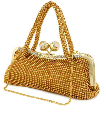 

Impress Hand-held Bag(Gold)