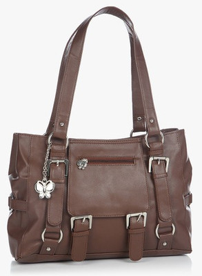 

Butterflies Hand-held Bag(Tan)