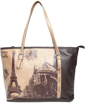 

Peperone Hand-held Bag(Brown)