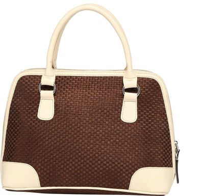 

Starz Hand-held Bag(Brown, White)