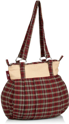 

Home Heart Tote(Red, Beige), Beige;red