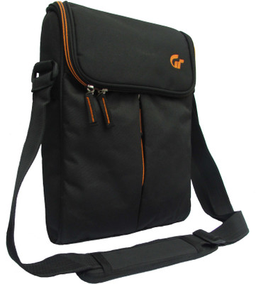 

Good Times Messenger Bag(Black, Orange)