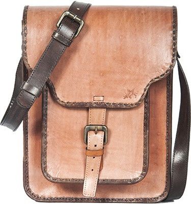 

Encrafter Messenger Bag(Tan, Brown), Brown;tan