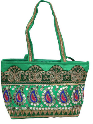 

Kuber Industries Hand-held Bag(Green)