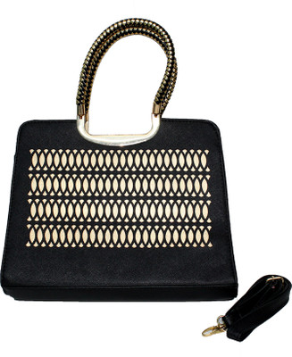 

Vouch Shoulder Bag(Black, Gold)