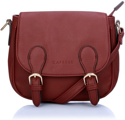

Caprese Sling Bag(Maroon)