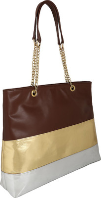 

Berrypeckers Shoulder Bag(Brown, Gold)