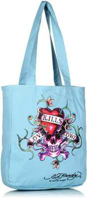 

Ed Hardy Tote(Blue)