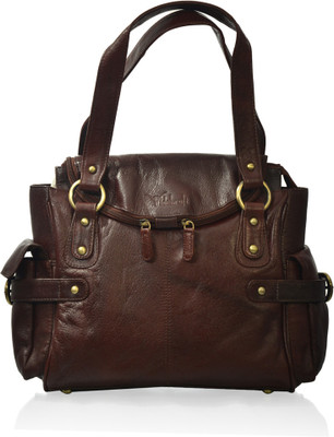Hidekraft Hand-held Bag(Brown)
