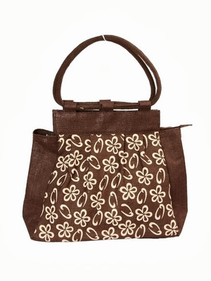 

Jute Tree Hand-held Bag(Brown)