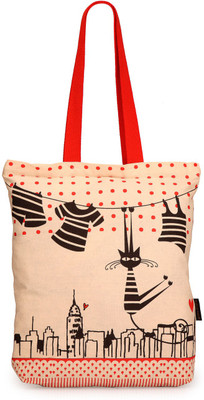 

Kanvas Katha Tote(Multicolor)