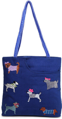 

Indian Rain Tote(Blue)