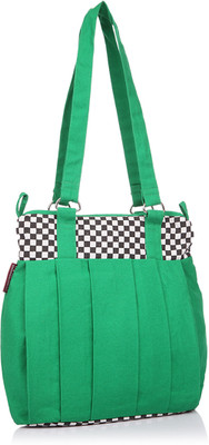 

Home Heart Shoulder Bag(White, Green), Green;white