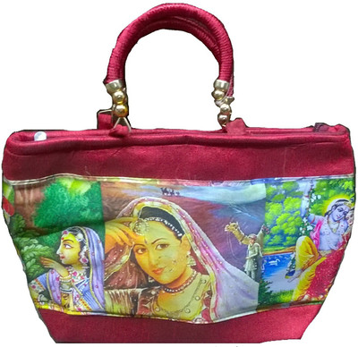 

IndoArtisan Hand-held Bag(Multicolor)