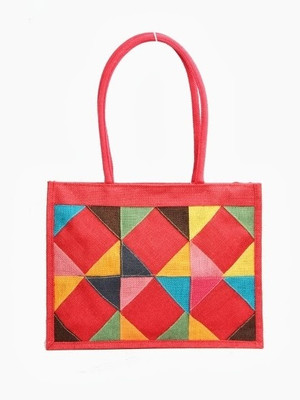 

Jute Tree Tote(Red)