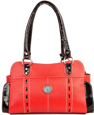 Louise Belgium Hand-held Bag(Red)