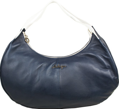 Hidesign Shoulder Bag(Blue, White)