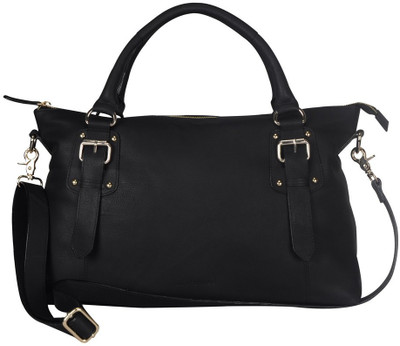 

Justanned Satchel(Black)