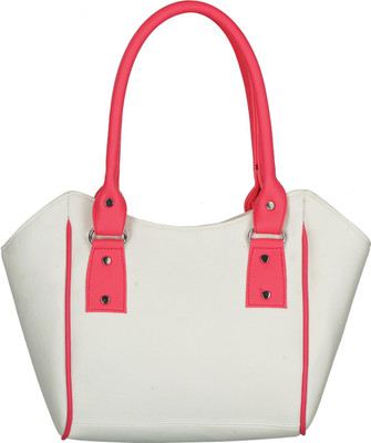 

Fantosy Shoulder Bag(White, Pink), Pink;white