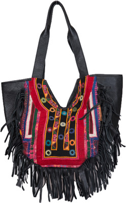 

Jaipur Textiles Hub Shoulder Bag(Black)