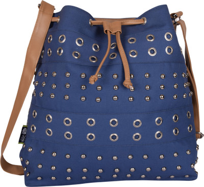 

Kanvas Katha Shoulder Bag(Blue)
