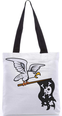 

Snoogg Tote(White, Black), Black;white