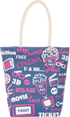 

Jute Cottage Shoulder Bag(Blue)