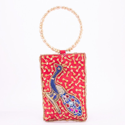 Kleio Pouch Potli(Red)