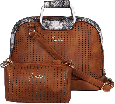 

Luvoksi Hand-held Bag(Tan)