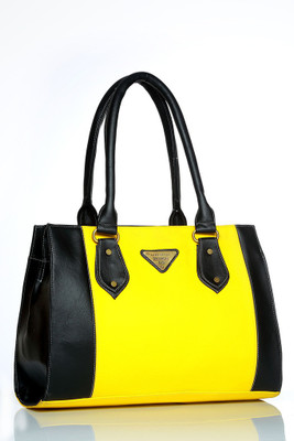 

Lady Queen Shoulder Bag(Yellow, Black), Black;yellow