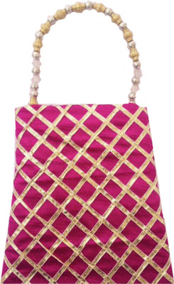 

Angelfish Pouch Potli(Pink)