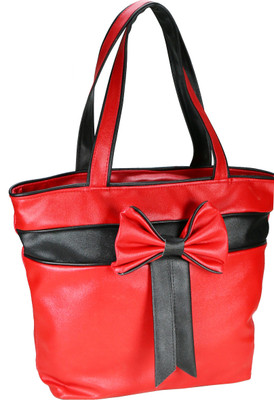 

Klazo Hand-held Bag(Red, Black), Black;red