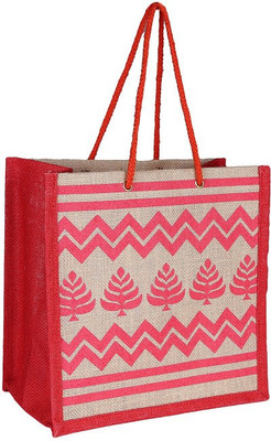 

Jute Tree Tote(Red)