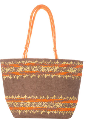 

Jute Cottage Shoulder Bag(Brown, Yellow)