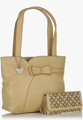 

Butterflies Shoulder Bag(Beige)