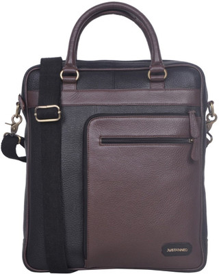 

Justanned Shoulder Bag(Black, Brown)