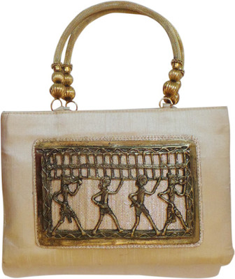

Bhamini Hand-held Bag(Gold)