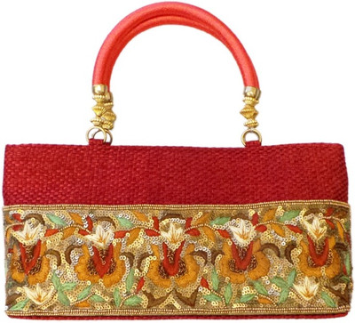 

Bhamini Hand-held Bag(Red)