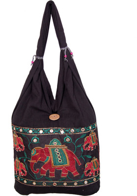 

Womaniya Shoulder Bag(Black)