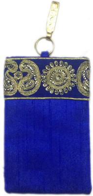 

Loops n knots Pouch Potli(Blue)