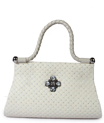 

Kleio Casual White Clutch