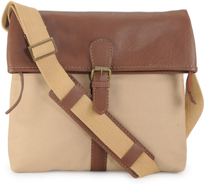 

Phive Rivers Messenger Bag(Beige, Brown)