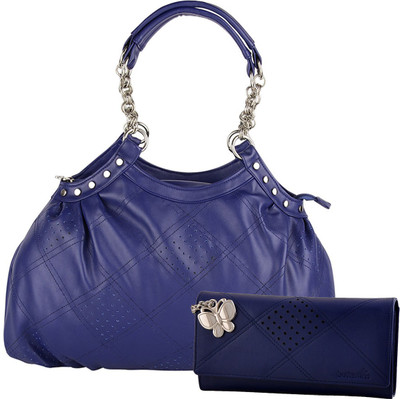 

Butterflies Hand-held Bag(Blue)