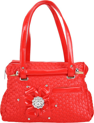 

Mukul Collection Hand-held Bag(Red)