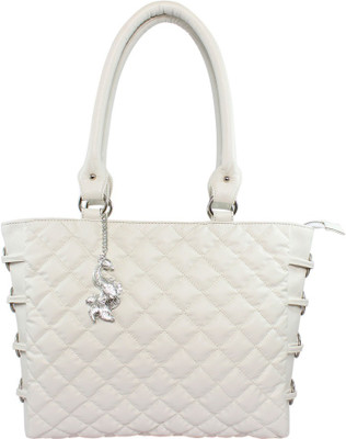 

Peacock Hand-held Bag(White)