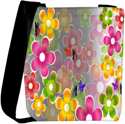 

Snoogg RPC-2662-SLTOBAG Shoulder Bag(Multicolor, 18 inch)