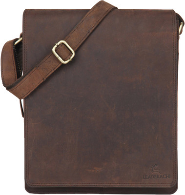 50% OFF on LEADERACHI Men Brown Messenger Bag(Pack of: 2) 50% OFF on LEADERACHI Men Brown Messenger Bag(Pack of: 2)