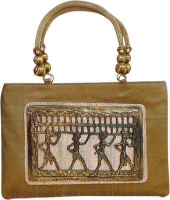 

Bhamini Hand-held Bag(Gold)