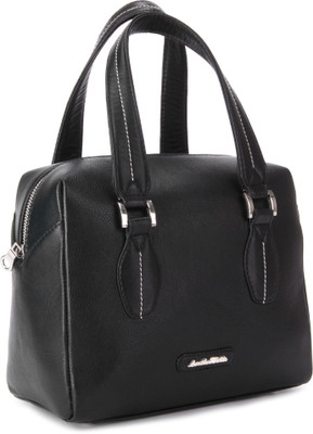 Leather Talks Hand-held Bag(Black)